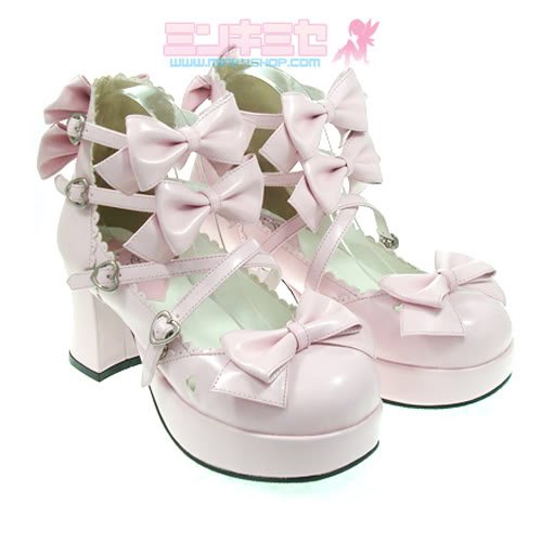 Classic Ribbon Lolita Shoes